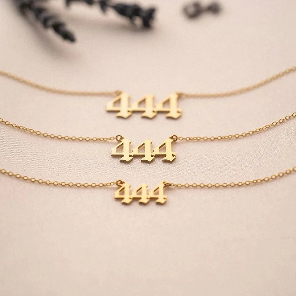 Serenity Angel Numbers Necklace