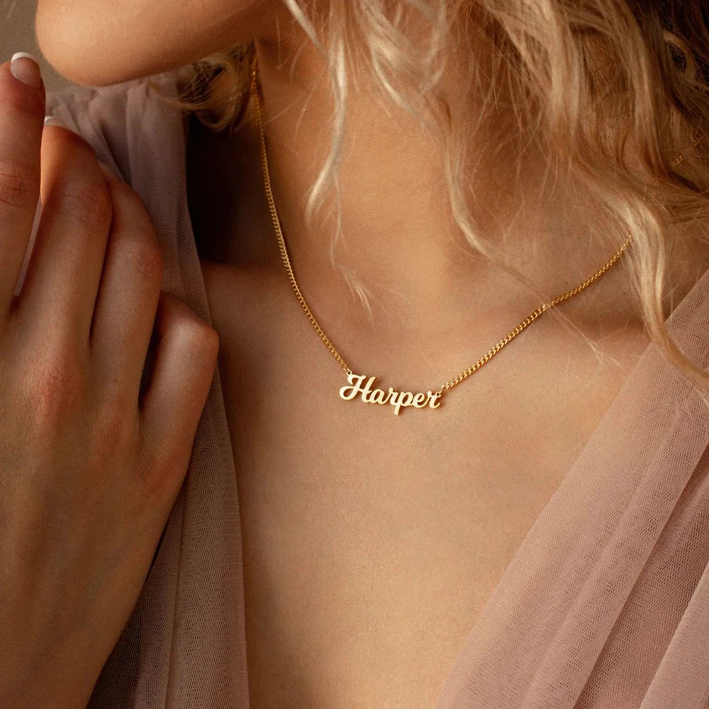 Serenity Name Choker Necklace